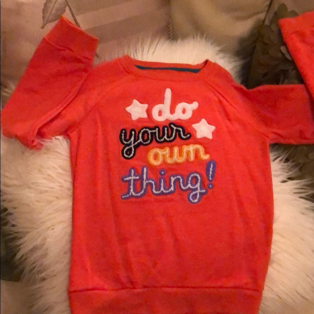 Orange Sweater